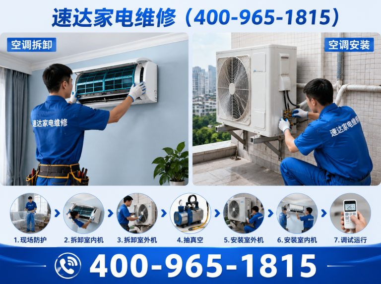 东莞中央空调维修展示图